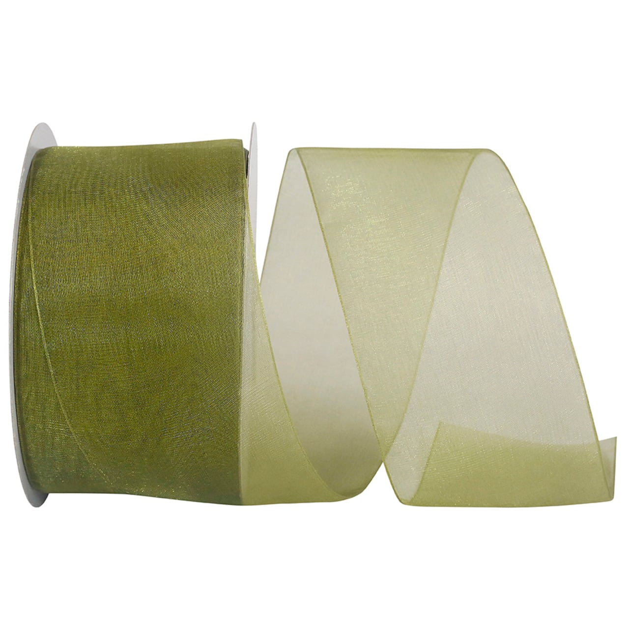 JAM Paper 2.5" x 50yd. Chiffon Mono Sheer Ribbon